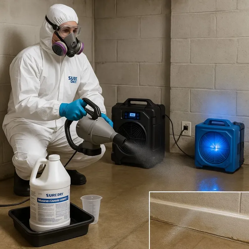 Sanitization and Odor Removal process in Calvert, TX