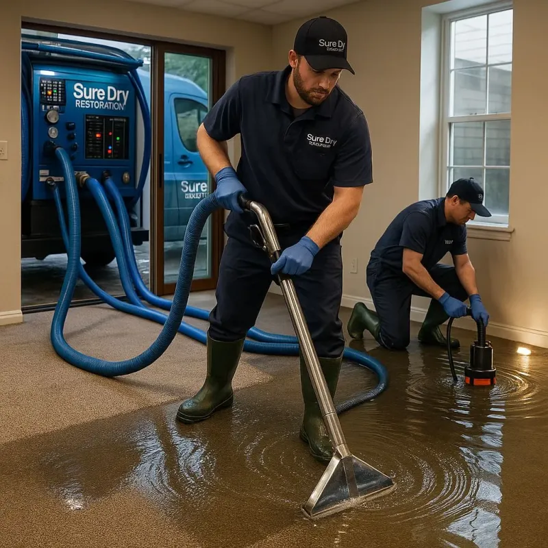 Water Extraction and Removal process in Calvert, TX